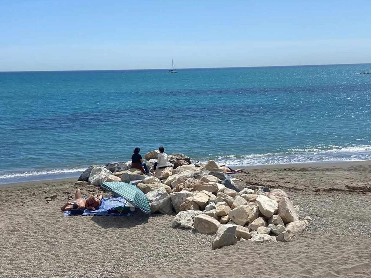 Apartmán Mar En Calma Benalmádena Exteriér fotografie